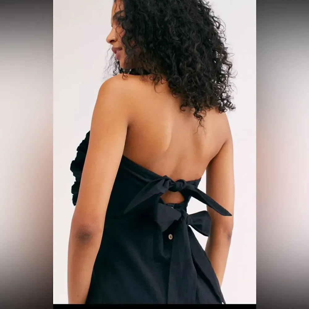 Free People A Statement Midi Dress